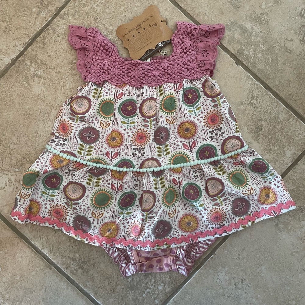 NWT Matilda Jane By the Seashore Bubble 6-12